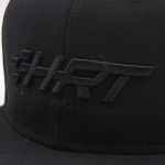 HRT Casquette Logo Flat Brim noir