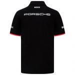 Porsche Motorsport Polo de equipo negro