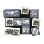Set de imanes Ford Mustang - The Boss