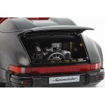 Porsche 911 Speedster 1989 negro 1/12