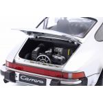 Porsche 911 Carrera Coupe 3.2l 1983-1989 plata metálica 1/12