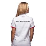 Porsche Motorsport Team Polo Signore bianco