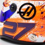 Nico Hülkenberg miniature helmet Formula 1 2023 1/2