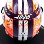 Nico Hülkenberg miniature helmet Formula 1 2023 1/4