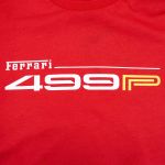 Ferrari Hypercar 499P Logo T-Shirt enfant rouge