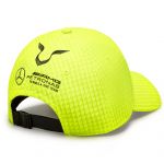Mercedes-AMG Petronas Lewis Hamilton Cappellino giallo