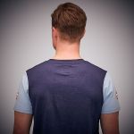 Gulf Camiseta Racing V-Neck azul marino