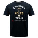 DTM T-Shirt Team Champion 2023 Manthey schwarz