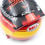 Carlos Sainz miniature helmet Formula 1 2023 1/2