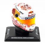 Sergio Pérez miniature helmet Formula 1 Las Vegas GP 2023 1/4