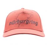Nürburgring Casquette Racetrack rouge