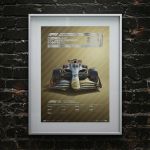 Affiche Formula 1 Decades - 2020s  THE FUTURE LIES AHEAD - Collecor’s Edition