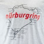 Nürburgring T-Shirt Racetrack grau