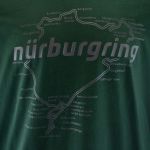 Nürburgring T-Shirt Racetrack grün