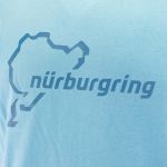 Nürburgring T-Shirt Logo blau