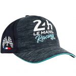 24h-Rennen Le Mans Cap Logo blau