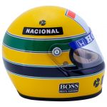 Casque Ayrton Senna 1988 échelle 1/2