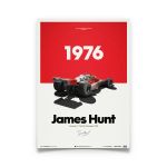 James Hunt - McLaren M23 - Marlboro - Japanese GP - 1976 - Limited Poster