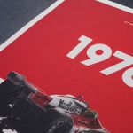 James Hunt - McLaren M23 - Marlboro - GP du Japon - 1976 - Affiche limitée