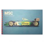 Michael Schumacher MSC book Blue