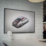 Affiche Porsche 911R - BP Racing Monza 1967 - Colors of Speed