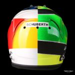 Mick Schumacher replica casco 1:1 2017