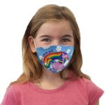 Mund-Nasen Maske Regenbogen
