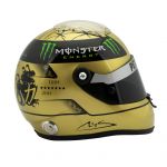 Casco d'oro Michael Schumacher Spa 2011 1/2