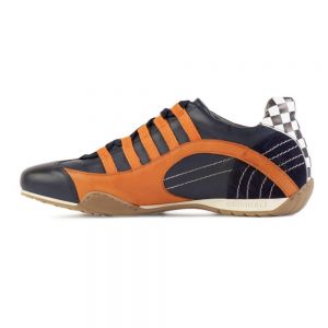 Gulf Racing Sneaker Indigo-orange