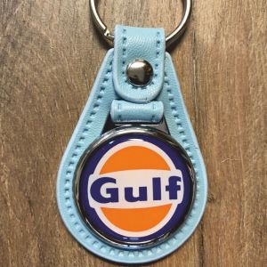 Gulf Medal 4 Key Keychain gulf-blue