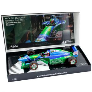 Mick Schumacher Benetton Ford B194 Giro di prova Belgio GP 2017 1/18