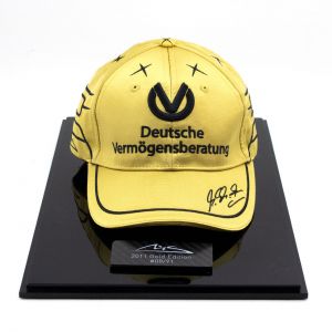 Michael Schumacher Personal Cap 20 Jahre Formel 1 Gold Edition