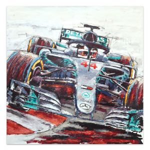 Œuvre d'art Lewis Hamilton 2019 #0020