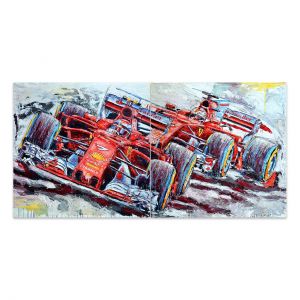 Œuvre d'art 2 Ferraris 2018 #0057