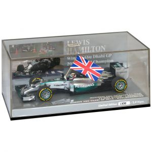 Lewis Hamilton Mercedes-AMG F1 W05 Winner Abu Dhabi GP, World Champion 2014 1/43
