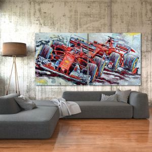 Kunstwerk 2 Ferraris 2018 #0057