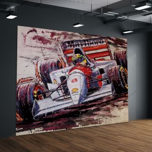 Kunstwerk Ayrton Senna #0059