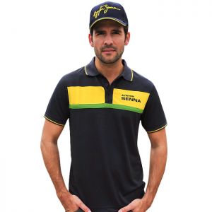 Ayrton Senna Poloshirt Racing