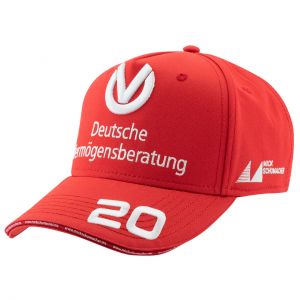 Mick Schumacher Gorra Campeón del mundo 2020 rojo