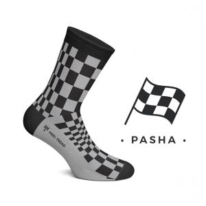 Pasha Socks black/grey