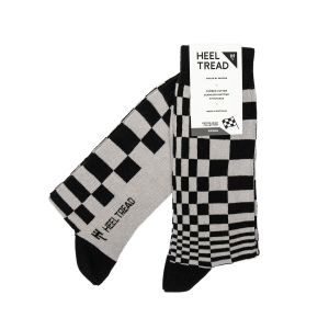 Pascha Socken schwarz/grau