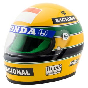 Ayrton Senna Casque 1990 Échelle 1:2