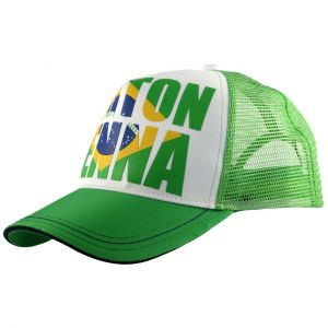 Gorra Brasil Ayrton Senna verde