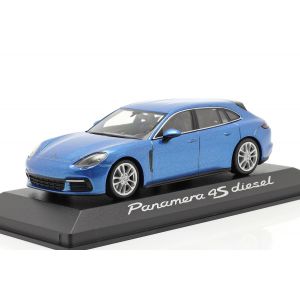 Porsche Panamera 4S Diésel azul metálico 1/43