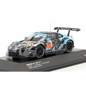 Porsche 911 (991) RSR #77 Ganador LMGTE Am 24h LeMans 2018 1/43