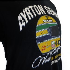 Ayrton Senna T-Shirt World Champion detail