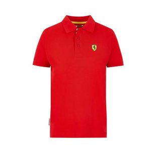 Scuderia Ferrari Classic Poloshirt Kids rot