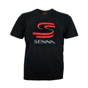 Ayrton Senna T-Shirt Senna Kids schwarz
