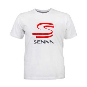 Ayrton Senna T-Shirt Senna Kids White