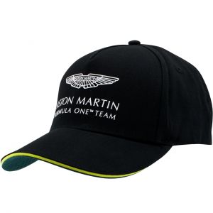 Aston Martin F1 Official Team Cappuccio nero